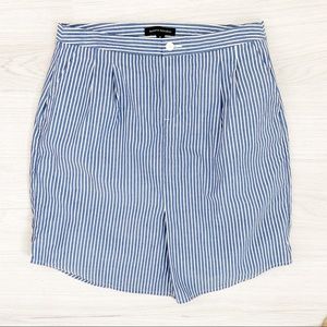 Banana Republic | blue striped pencil skirt